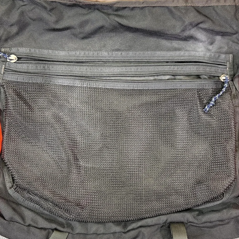 Vintage Patagonia Critical Mass Messenger Bag Orange Reflective Strap Travel